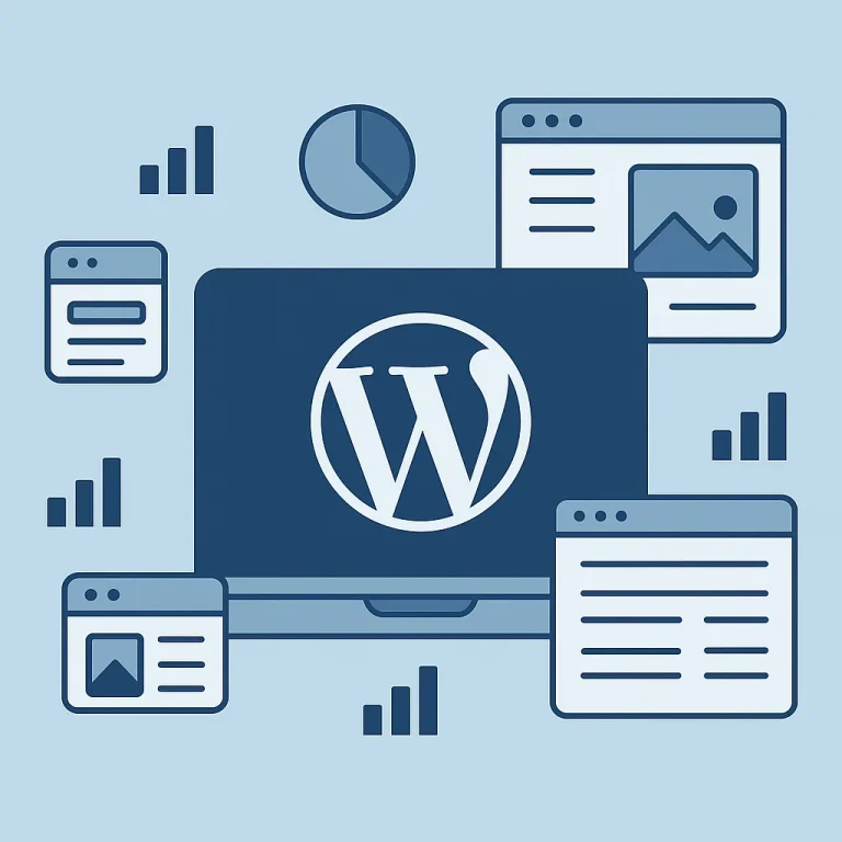Tình hình sử dụng WordPress toàn cầu đến năm 2025