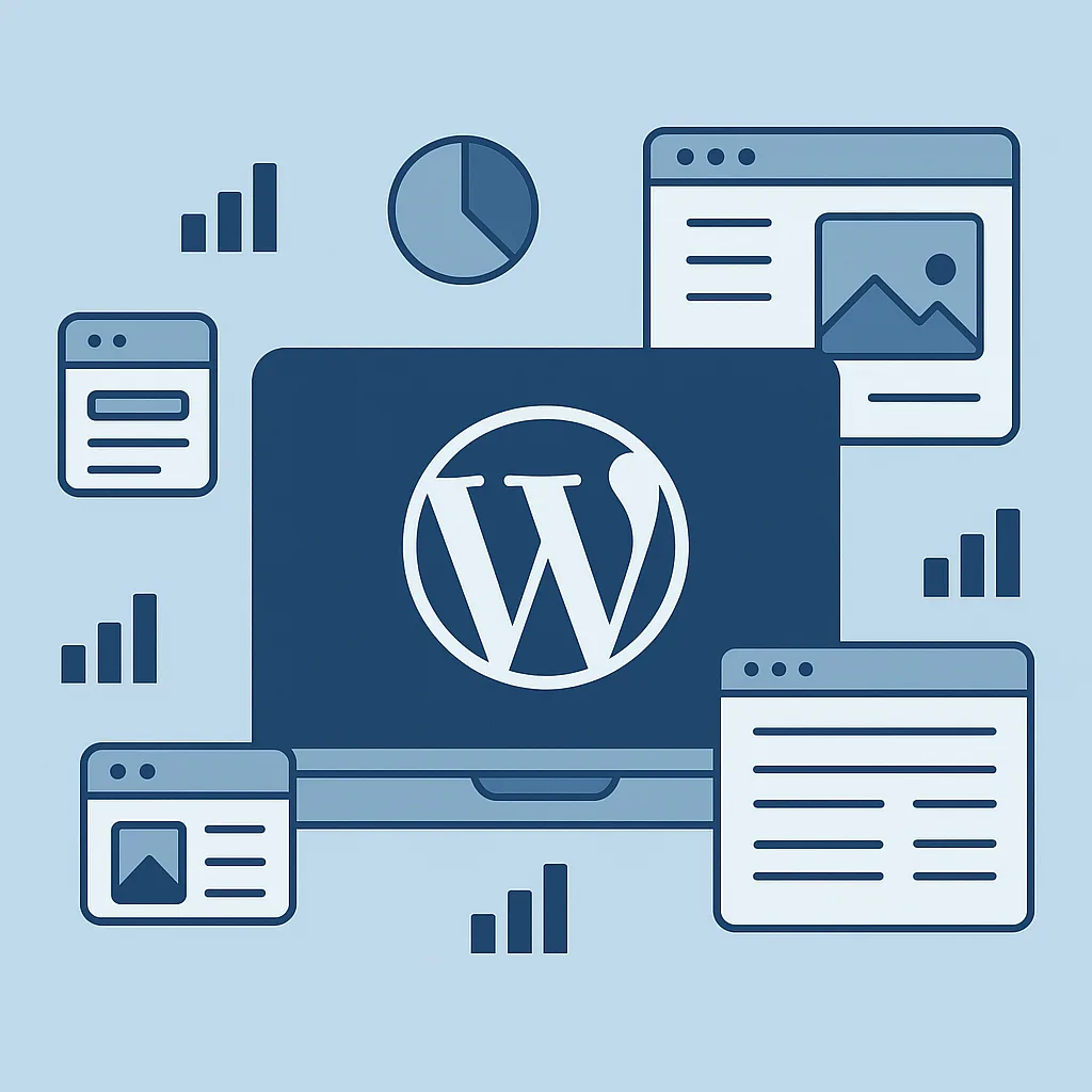 Tình hình sử dụng WordPress toàn cầu đến năm 2025